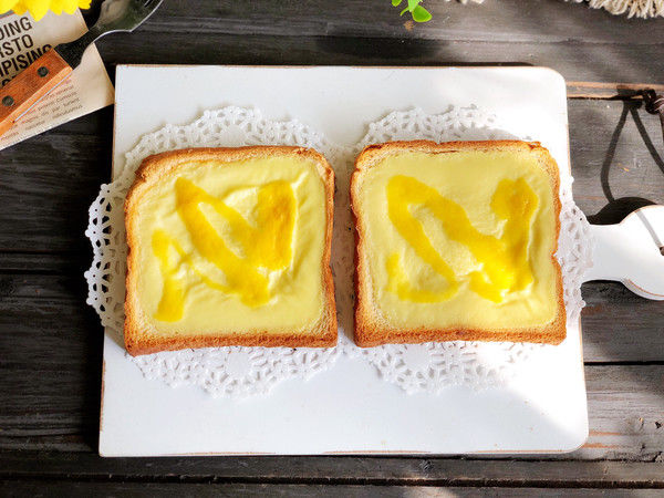 酸奶布丁烤吐司