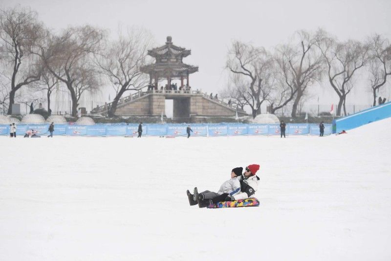 兽面纹|北京青年报“后台”文化云播推出春节特别节目“冰雪颐和园 皇家园林过大年”