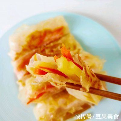  有一种乡愁叫饺子皮卷饼