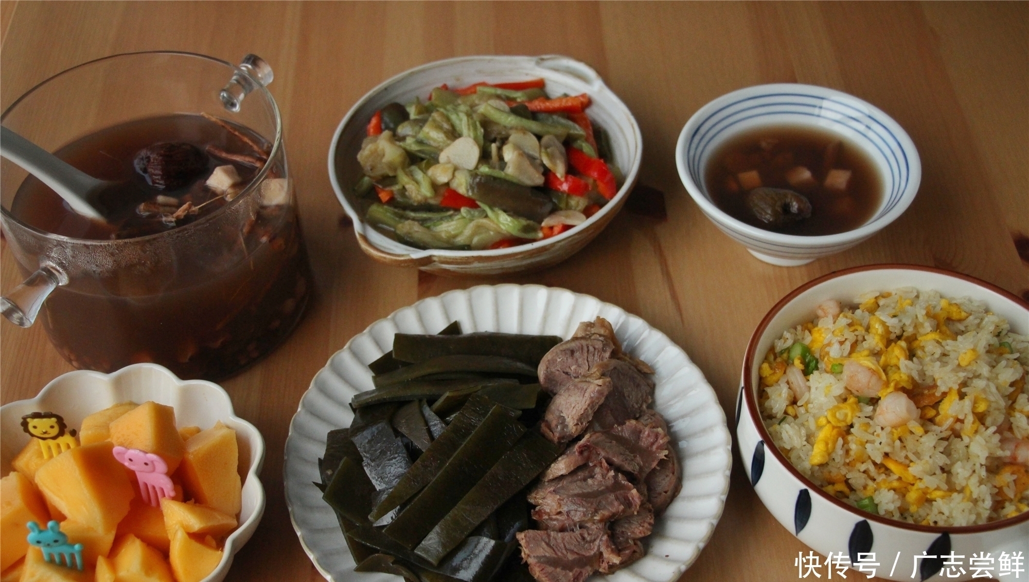 不到|晒晒我家晚餐,都是家人喜欢的,网友吃不到,看看心情也会好