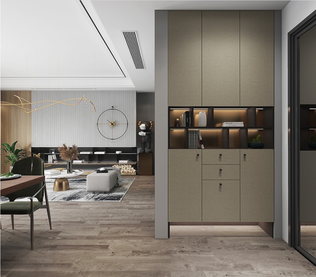 玄关柜|房子再小也要把这7个地方装上柜子!比多买一间房都值!