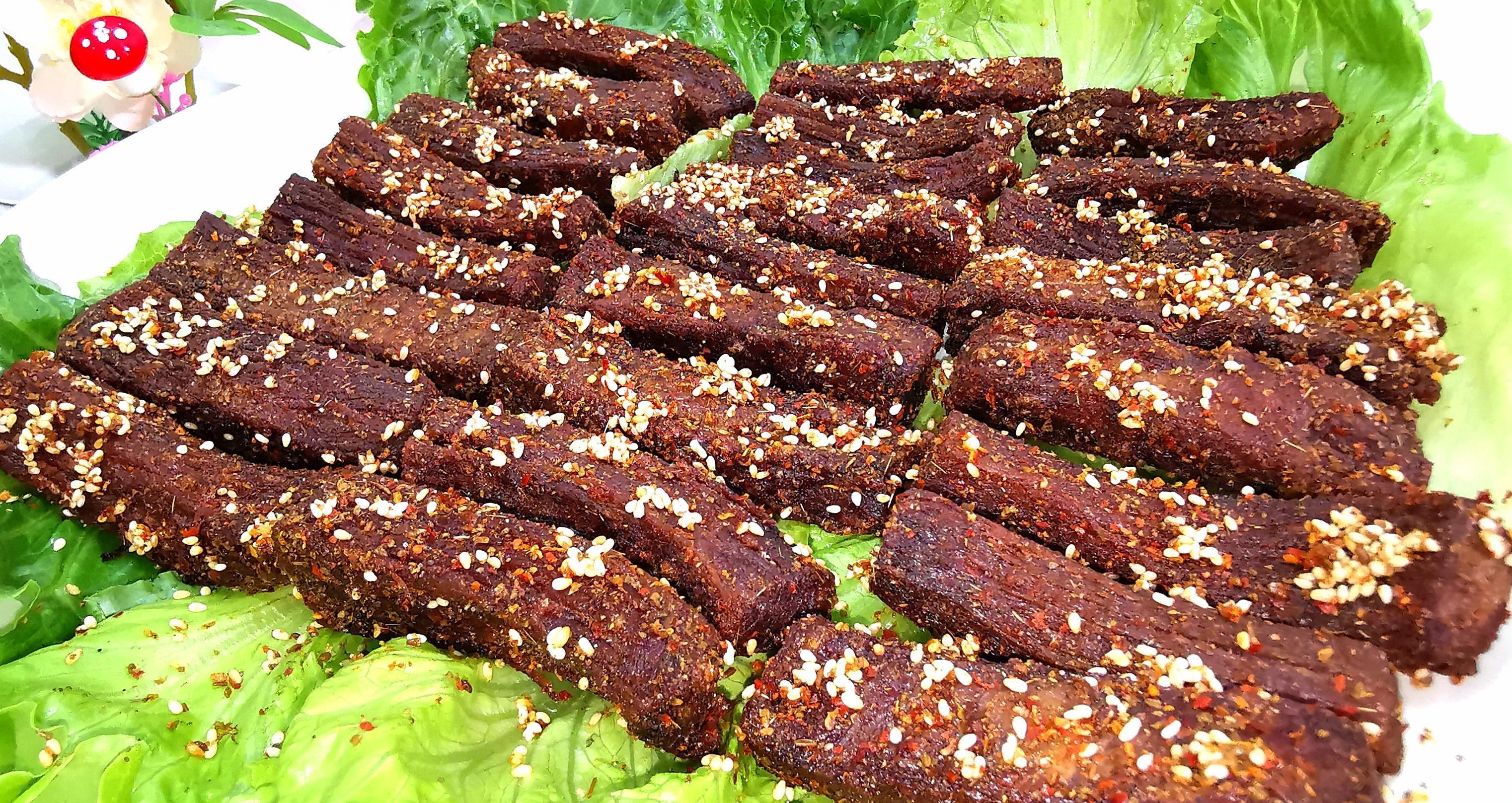 “手撕牛肉”做法,饭店不外传配方,自己在家也能做,收藏了