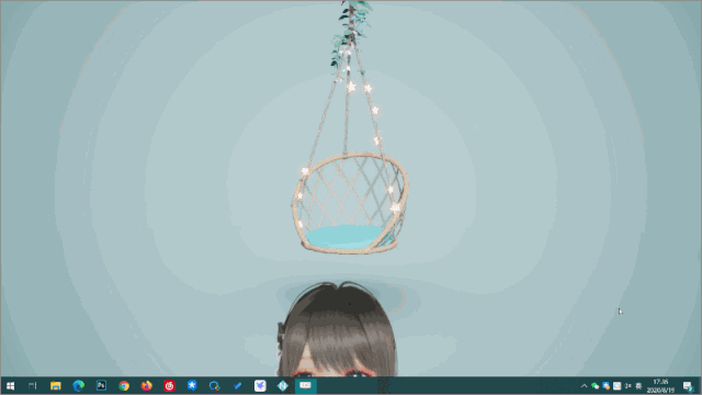 二次元虚拟角色动态桌面:人工桌面-HEU8