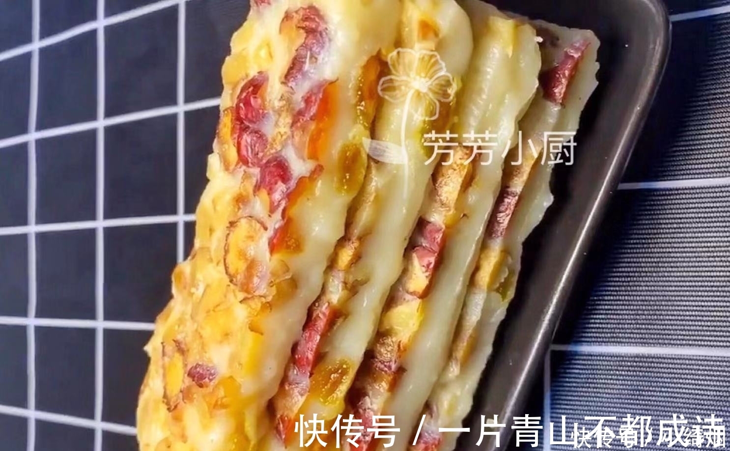 小芳芳|2勺糯米粉1把红枣，不用烤箱也能做点心，美容养颜10分钟完成