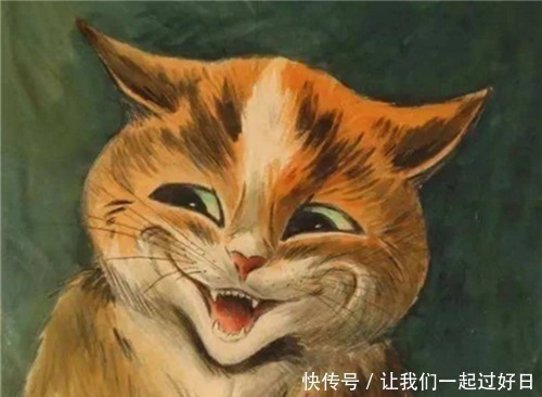 韦恩|他用一辈子去画猫，心脏骤停7分钟后画风大变，作的画越看越渗人