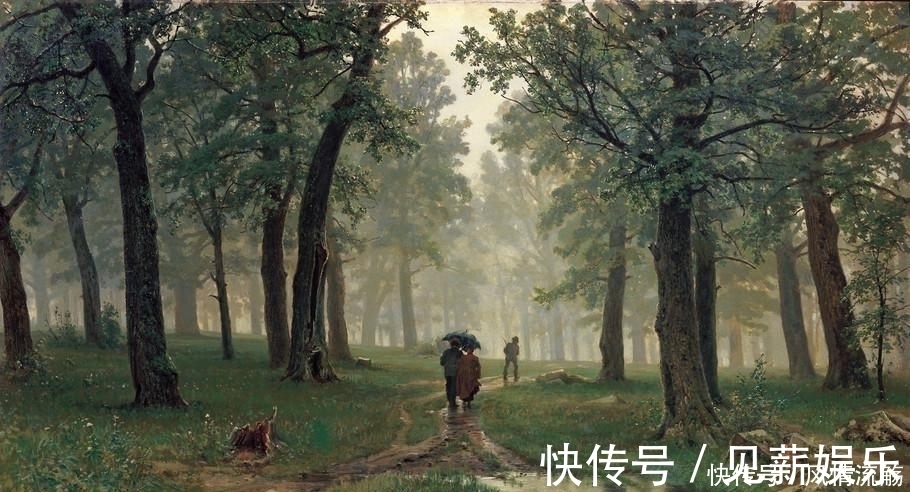 创作!“崛起”吧中国油画,俄罗斯油画与中国水墨画技法相结合!完美!