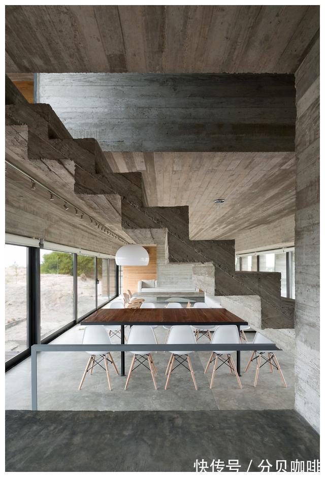 水泥色|毛坯房别墅设计，看这外观就被迷住了！省去装修就能入住了