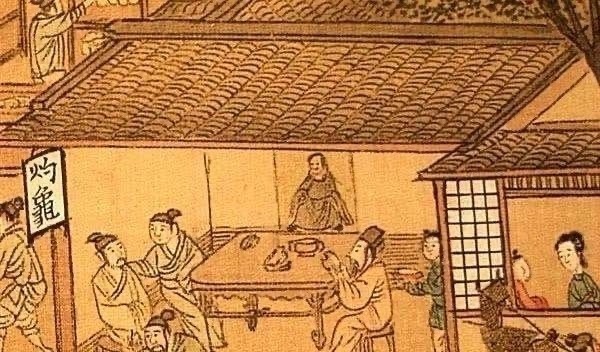 南都繁会图#500年前的明代古画，放大后仔细一瞧，角落中的男人足以改变历史