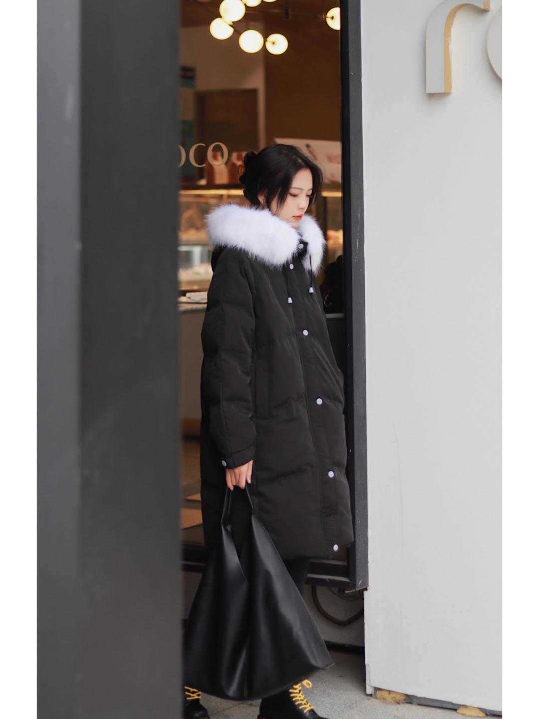 修饰|羽绒服要遮肉更要时髦,看潮人给你亲身示范,好用还简单!