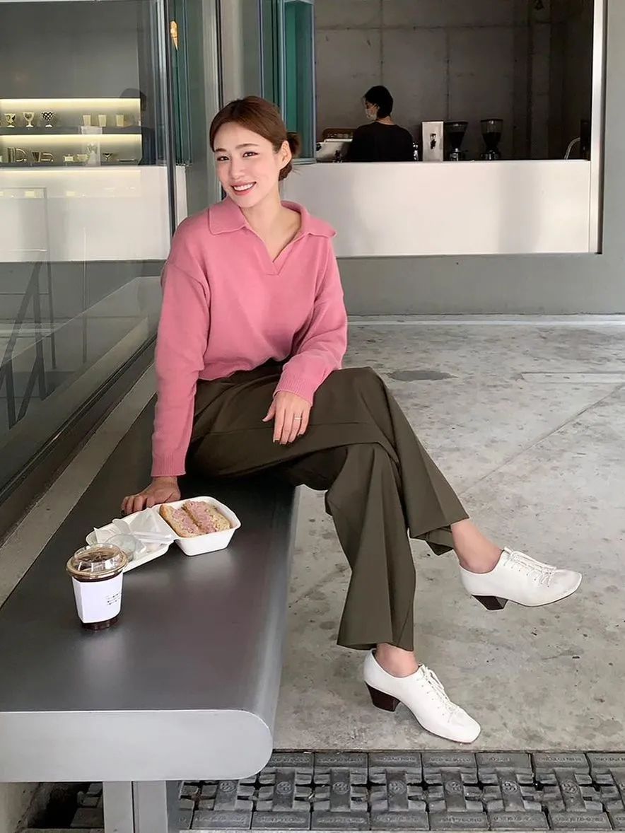 奶奶裤 针织衫+奶奶裤=好看好穿爆了!