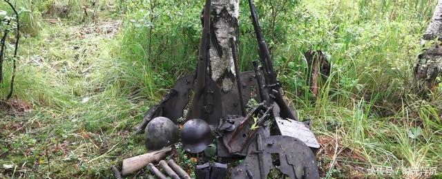 发现|有狙击步枪和子弹,俄罗斯一沼泽地中发现大量二战遗留物!