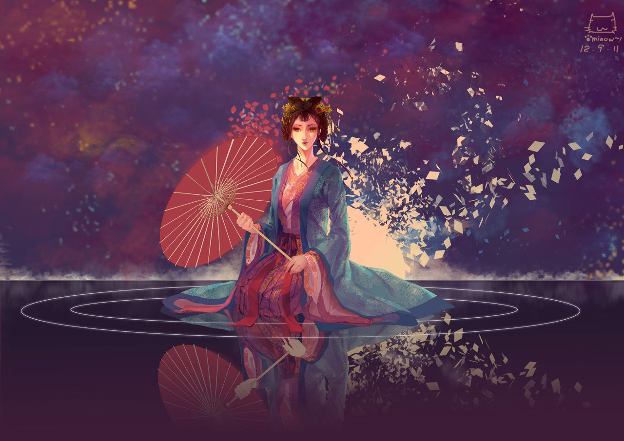 伤感!本是一首伤感的词,却因一句“不如怜取眼前人”,成了世人的解药