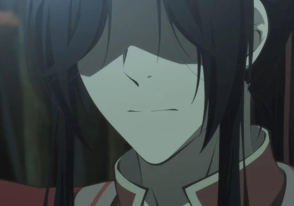 眼神|《天官赐福》花城的眼神变化，看到咒枷心疼了，对哥哥笑得很温柔