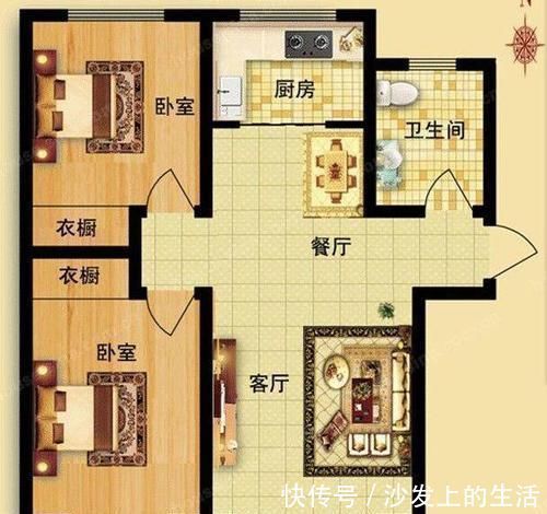 户型|真正的南北通透户型原来是这样子看完照片后我才明白是怎么回事