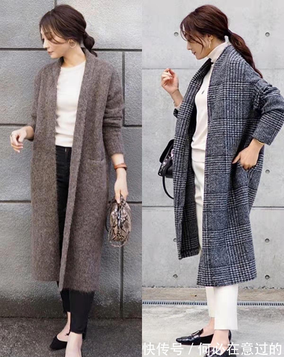 冬季 冬季穿衣只用黑白灰驼基础款,却赢得优雅时尚,她是如何做到的?