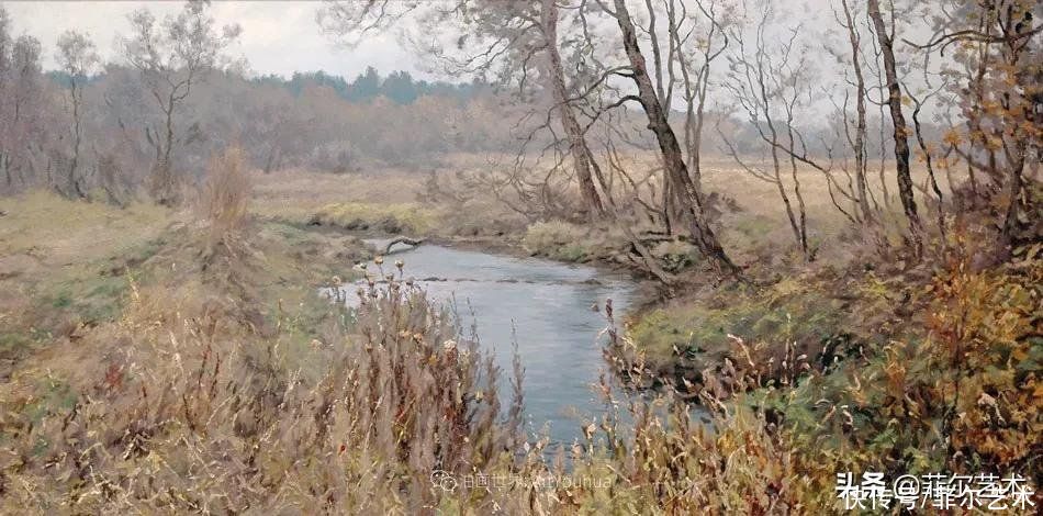 油画|「风景油画」安静的风景，唤醒了人们美好的感觉和回忆