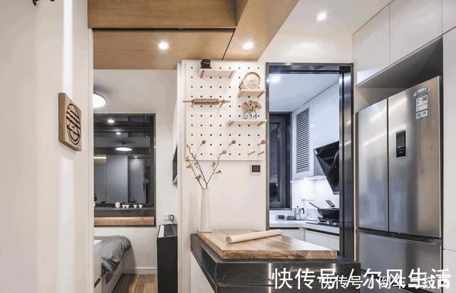 蜗居|套内仅34㎡，空间利用到极致，蜗居变“豪宅”，一家五口很满意！