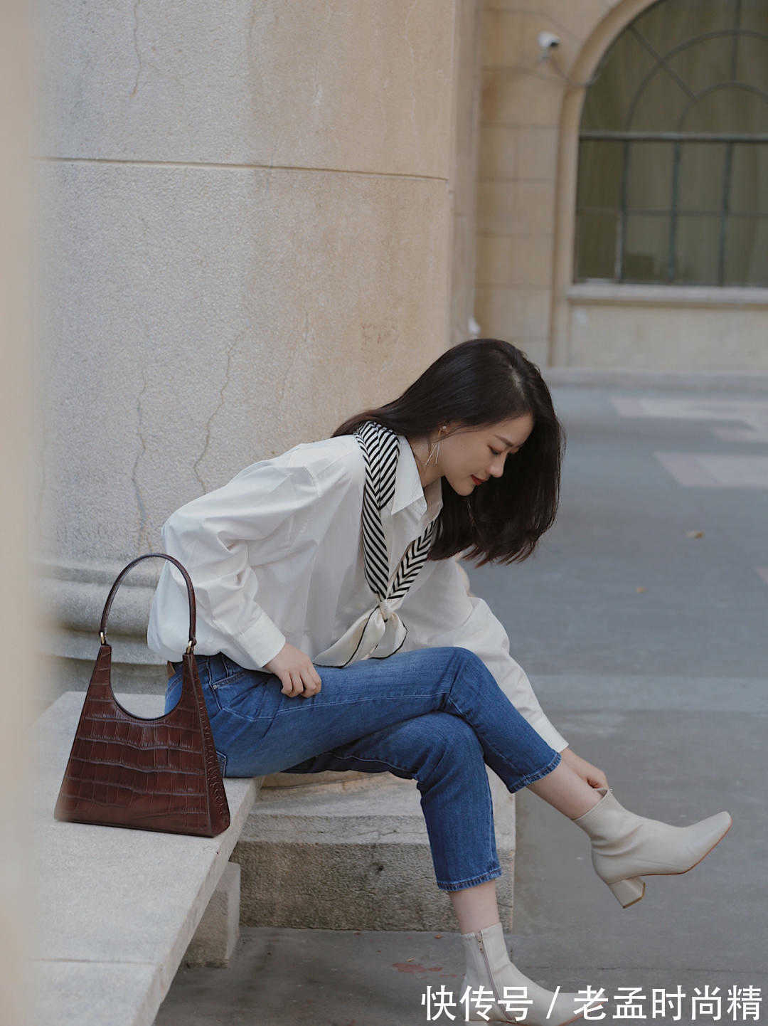 纯洁|穿白衬衫,显得纯洁干净又优雅