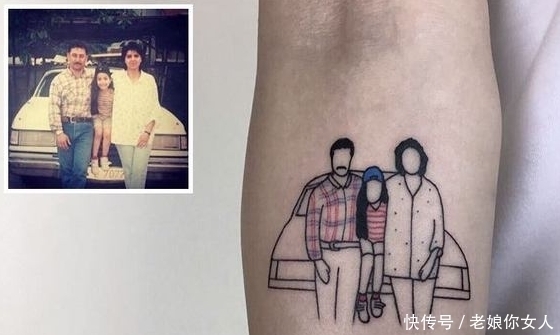 纹身师将客人珍贵记忆刻在身上,走心纹身看完泪流满面!