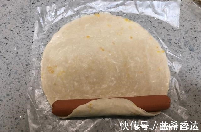 香酥|免揉面的早餐做法,一卷一切,烤熟就能吃,咸香酥脆,简单零失败