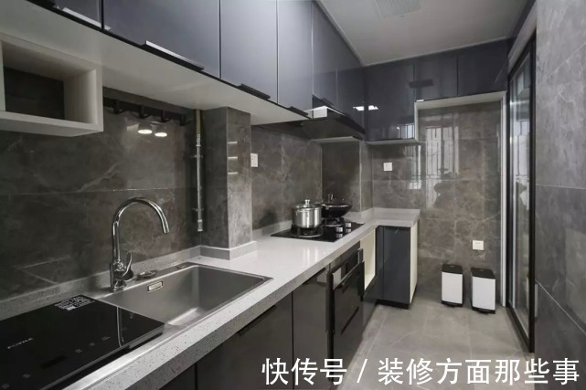 三居室|112平现代轻奢风三居室,一家四口人居住的质感之家