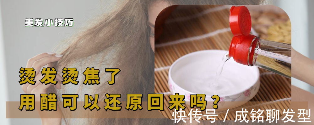 发膜|头发烫焦了可以用“醋”还原？确有其事还是炒作？看这三点就明白