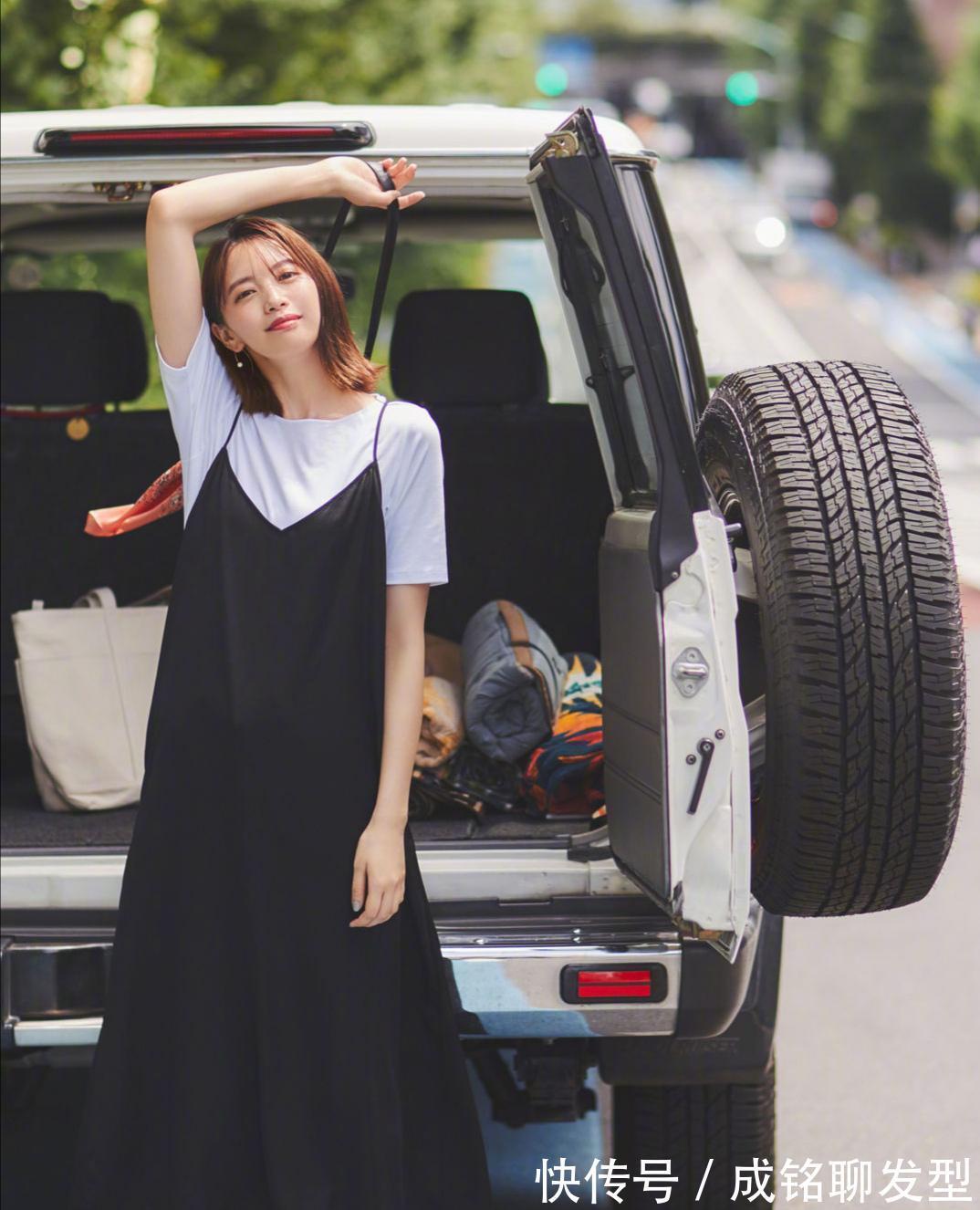 夏装|“日杂”人气模特宫田聪子示范优雅夏装，时髦大气养眼，高级满满