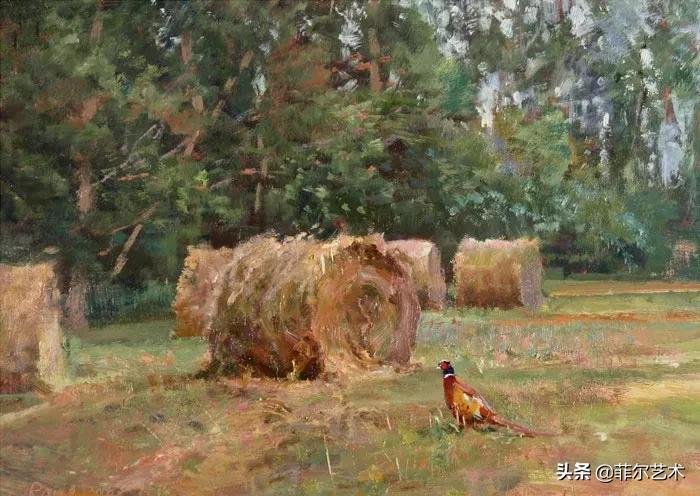 美国画家安德鲁·彼得斯风景油画作品赏析