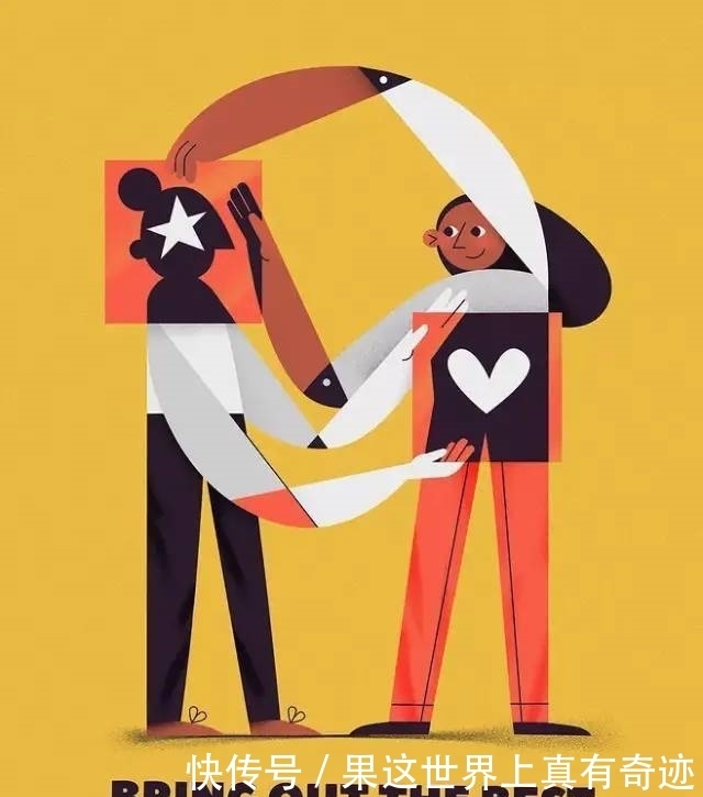 简单的几何图形,大胆的构图,独树一帜的扁平化绘画风格!!