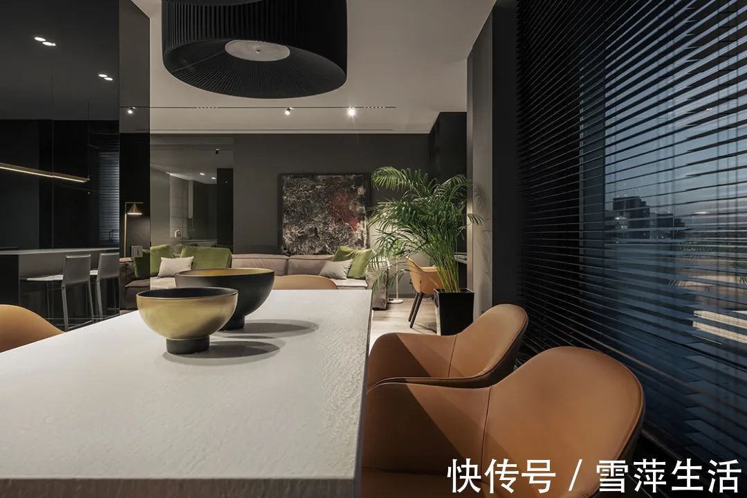 卫浴|130㎡现代极简，简洁低调的高级黑，轻奢大方高档次