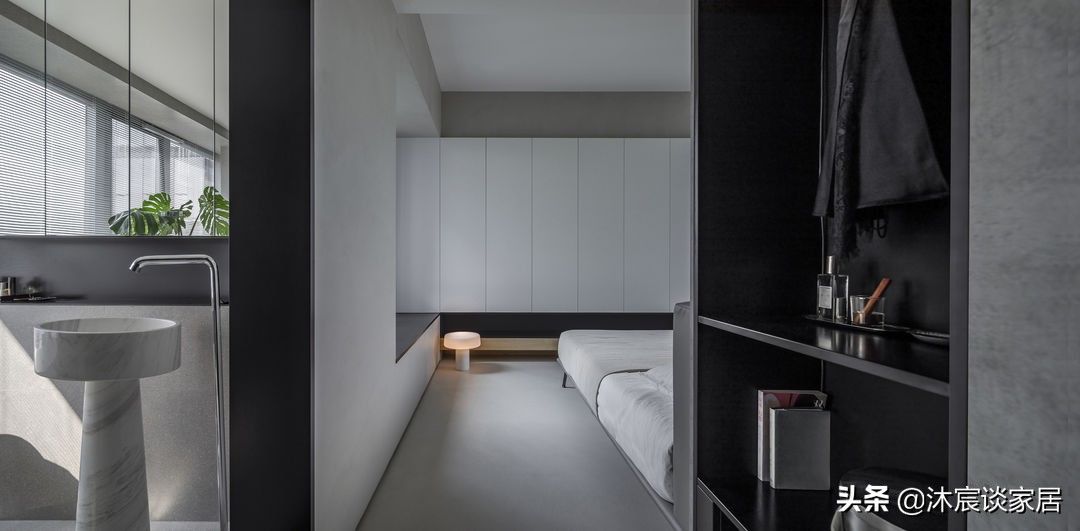 装修|怪不得这么多人喜欢微水泥,用在装修上,室内极简大方,干练纯粹