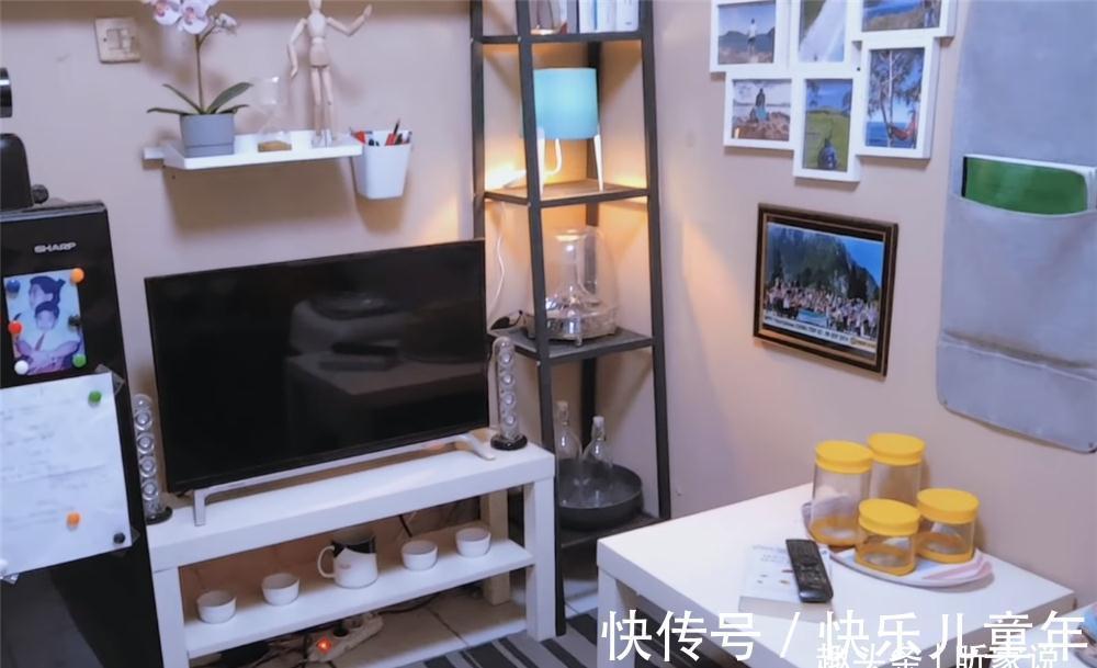 蜗居|33岁的他蜗居16㎡小家,打造一室一厅的独居小窝,网友:苦中作乐