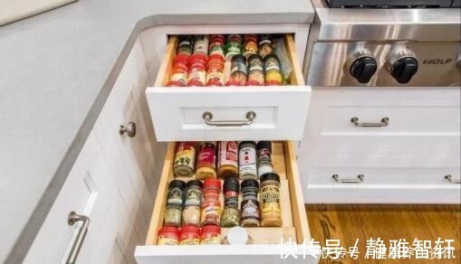 盘子|看过外国人的橱柜内部设计,你才会知道什么叫细节到令人发指!