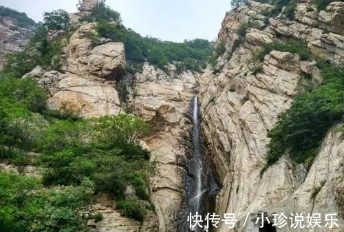 珠帘瀑布|景致记录：徐霞客游览嵩山，观少林寺碑林，看珠帘瀑布、龙潭瀑布