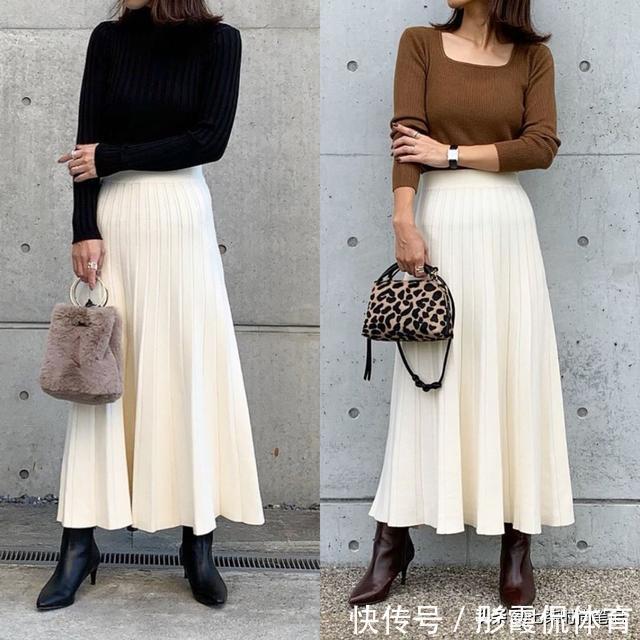 纯色|日系通勤风穿搭look,简约舒适的纯色系,轻松穿出质感与品位