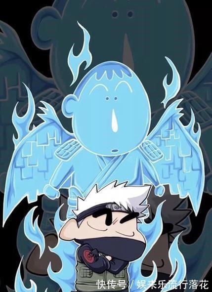 宇智波斑|《火影忍者》变蜡笔小新画风,召唤不同的须佐能乎,大蛇丸超搞笑