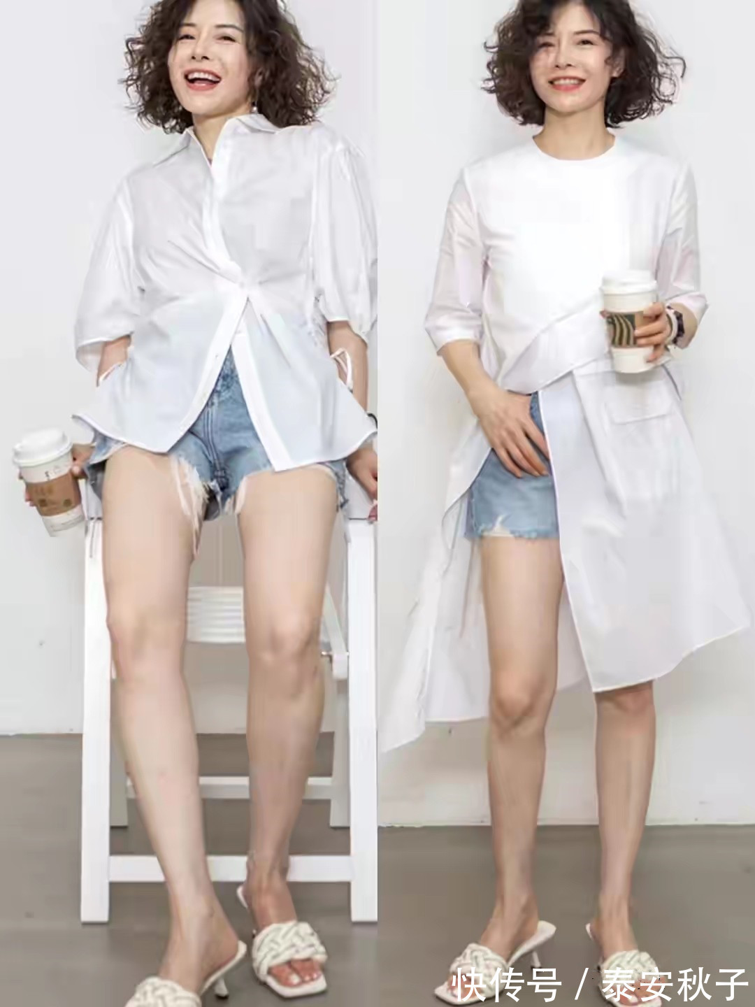 右图|谁说“大妈辈”就不能美了?看50岁+的她:穿搭又酷又飒,太时髦