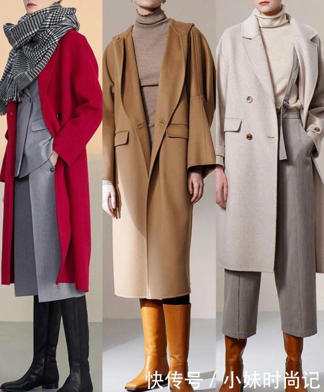 穿着|秋冬气质职场穿搭,从外套到内搭,多穿暖色调,轻熟又有女人味