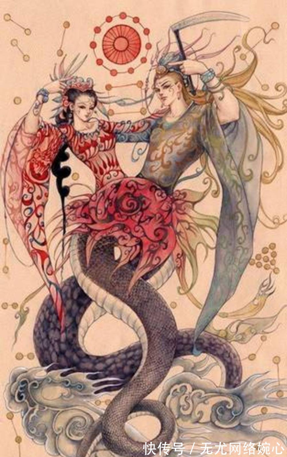 伏羲@这个习惯中国人保持了几千年,你知道是怎么来的吗?