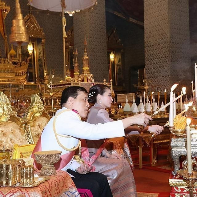 诗妮娜贵妃归来后首次穿军装亮相傲娇样回来了,灭了苏提达威风