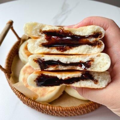 无需烤箱??零失败、超简单|家常红糖发面饼