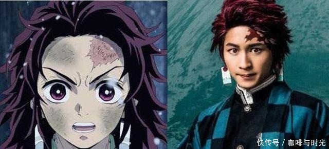 动漫|鬼灭之刃动漫vs真人,无惨气质神还原,祢豆子依旧十分可爱