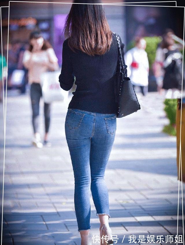 造型|紧身牛仔裤时尚潮流,丰富细节造型,真的是满满的迷人气息!
