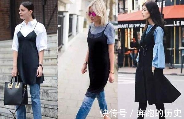 衬衫裙|裙装搭配裤子太怪异?那是你还没get到它的美感