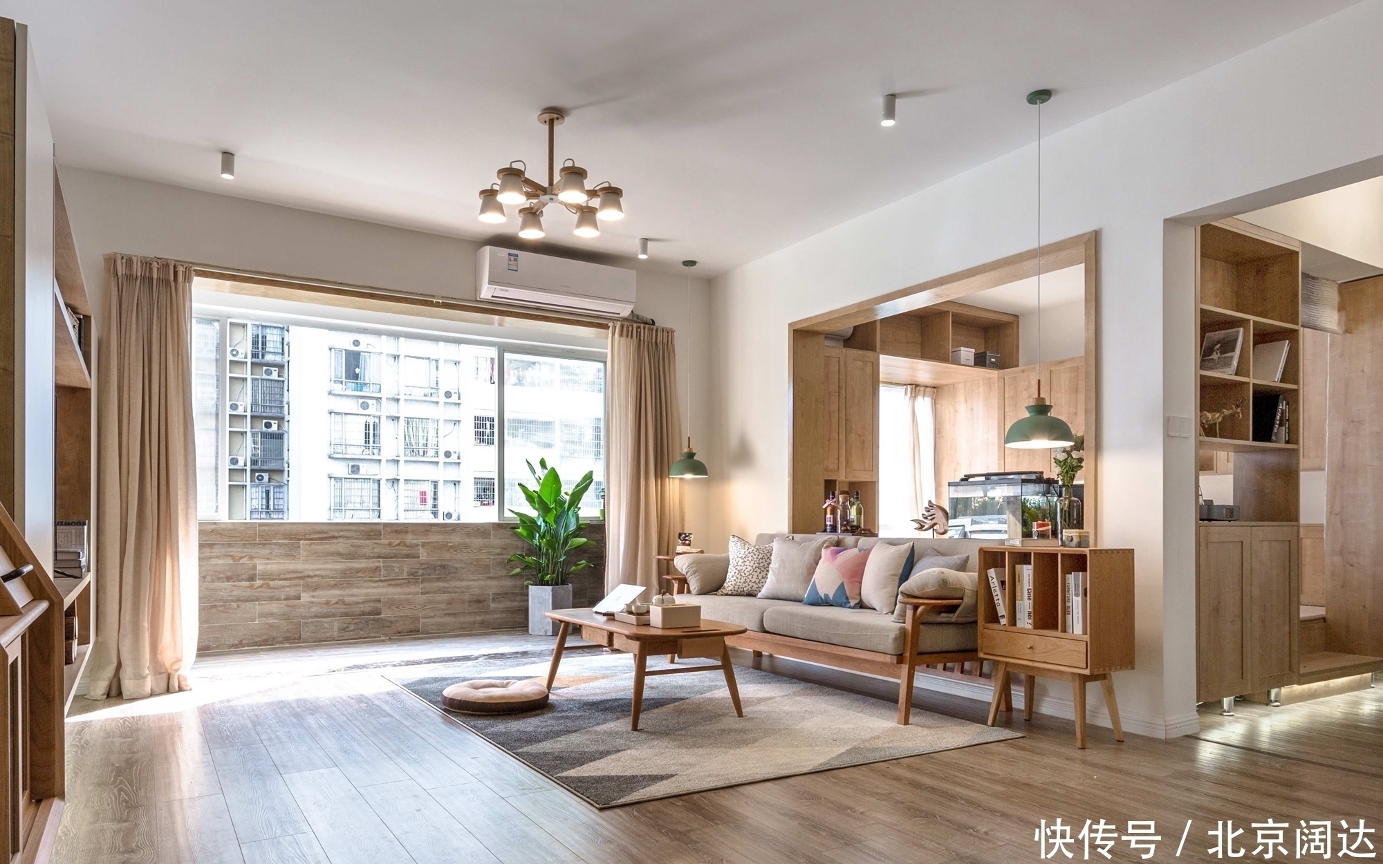 北欧风|120㎡日式北欧风,北欧空间与日式意境完美融合