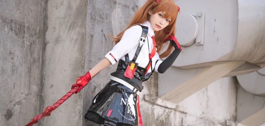 cos:崩坏3联动eva明日香cos正片