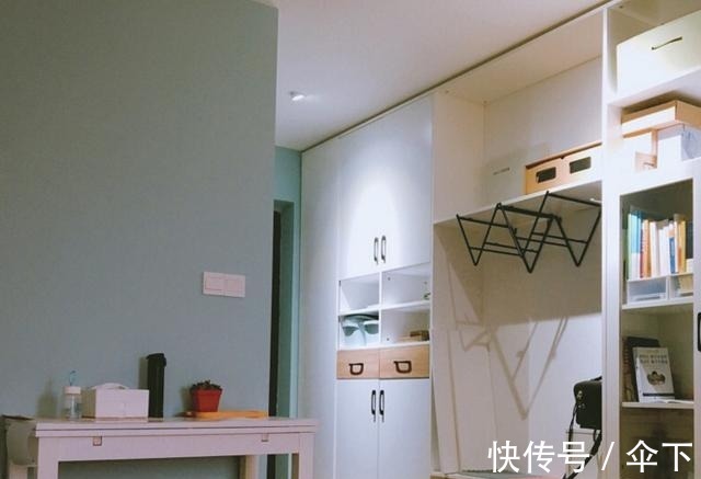 北欧风|33㎡一室一厅小户型,坚持简单装修,柜子联排设计太满意,晒晒!