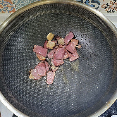 中火|荷兰豆炒腊肉