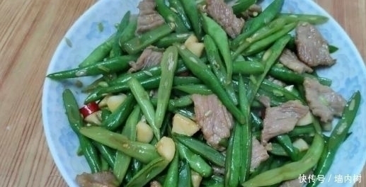 四季豆炒肉片|一菜有点贵,但也别舍不得吃,补钙比牛奶还强,孩子多吃猛长个子