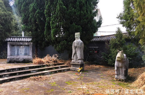 一代权臣,严嵩老宅,只剩半截残墙